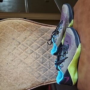 Nike Athletic Shoes - Black, Purple, Yellow